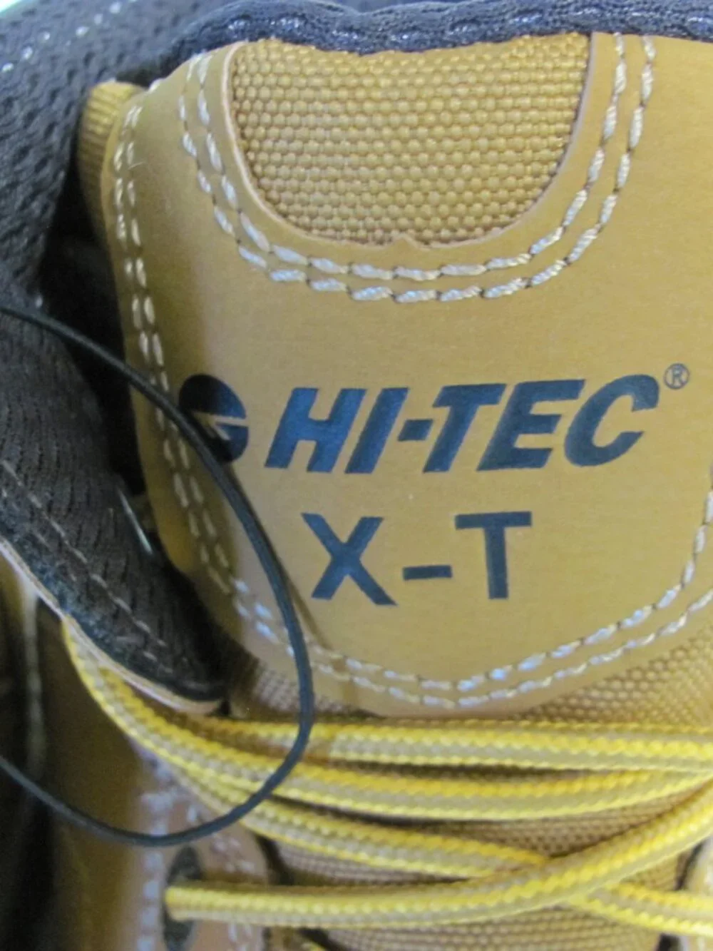 HI-TEC X-T MENS VEGAN LEATHER WORK BOOTS NWOB